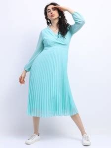 Tokyo Talkies Women Empire Waist Multicolor Dress - Buy Tokyo Talkies ...