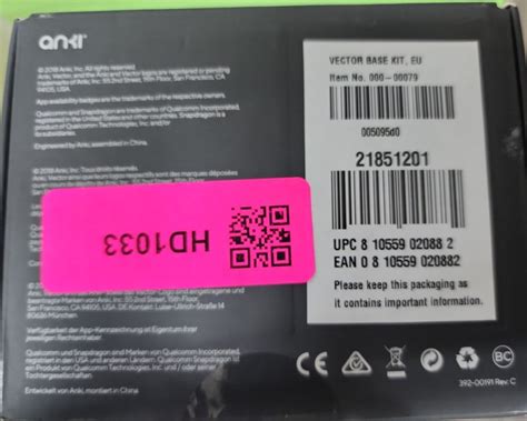 Buy Anki Cozmo 8 Inches Collector's Edition Robot - 000-0079 The box ...