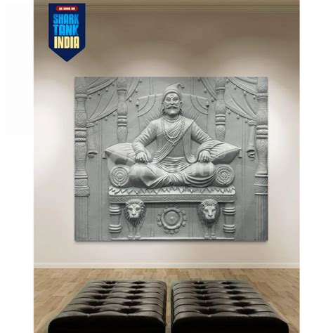 Buy Chattrapati Shivaji Maharaj Mural Online at Best Price - Artociti