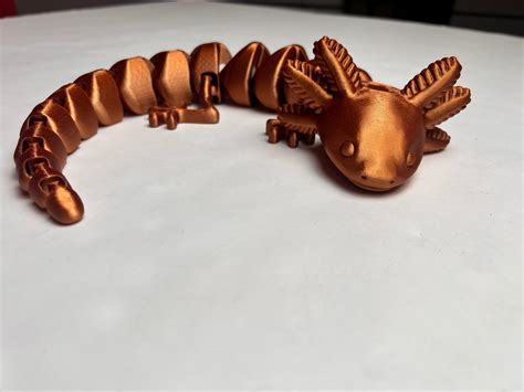 Bronze 3D printed axolotl 15” – Up4Drea