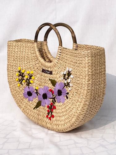 Buy Handcrafted Natural Fiber Women's Bag Accessories | Saanjh – Saanjh ...