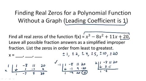 Image result for Rational Zero Theorem Worksheet