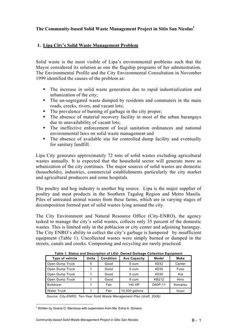 Image result for Waste Management Community Projects Philippines