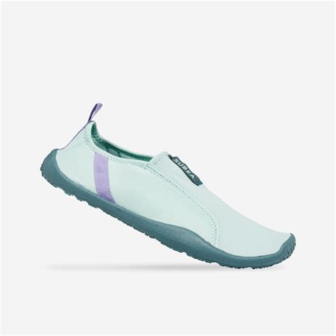 Elastic Water Shoes, Aquashoes 120 - Celadon green, Lavender purple ...