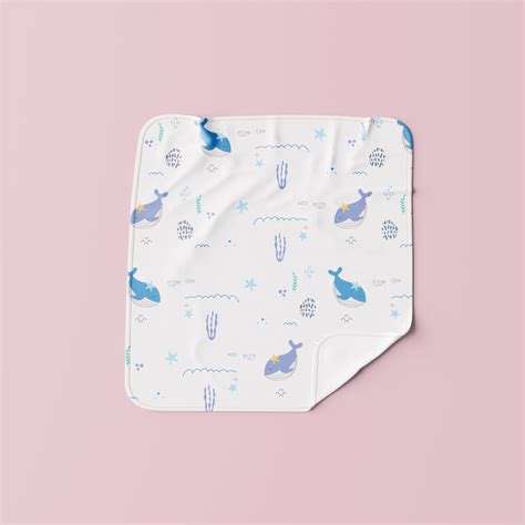 Ocean Life Muslin Baby Wipes I Pack of 3 – Playful Plunge