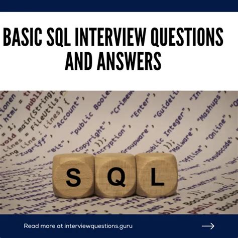 SQL Practical Interview Questions and Answers 的图像结果