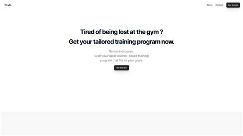 TrAIn Programs: Personalized Science-Based Training Plans | Creati.ai