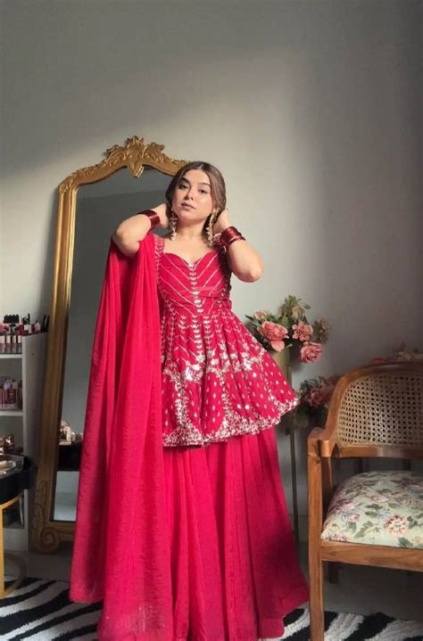 Suhani Pink Premium Suit Set – The store of Bufani