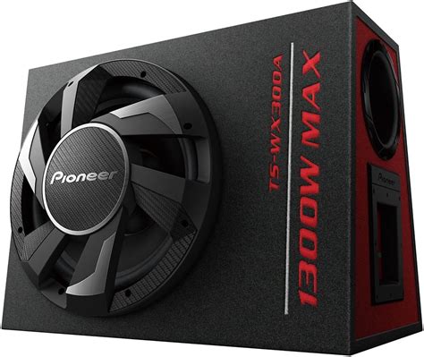 Pioneer TS-WX300A RCA 1300 Watt Max Wired Subwoofer (Black) : Amazon.in ...