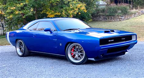 Carbon 1968 Charger And 2022 Challenger Mash-Up Is Ideal For Indecisive Muscle Fans | Carscoops