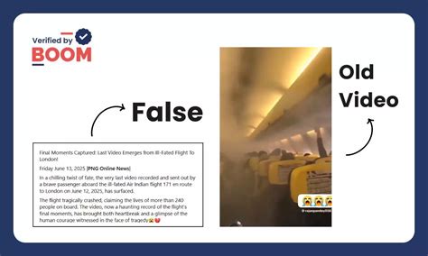 Old Video Of Smoke In Aircraft Viral As Last Moments Of AI171 Before Crash