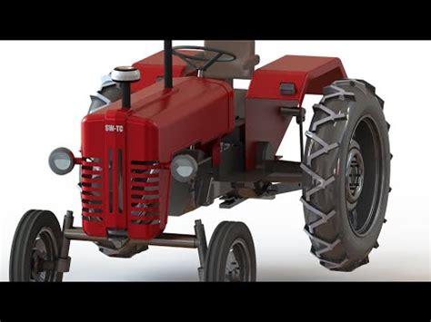 Solidworks Tutorial Tractor 14 的图像结果