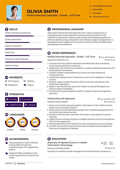 Electronic Medical Records Job Description at Pearl Brandon blog
