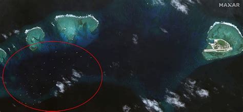 Chinese Ships Gather Near Island Disputed With Philippines, Satellite ...