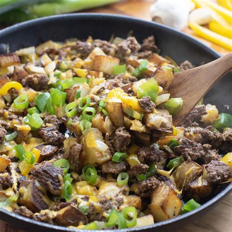 Ground Beef and Potato Skillet