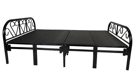 Sahni Furniture Heavy Duty Iron/Metal/Steel Double Folding Bed with ...