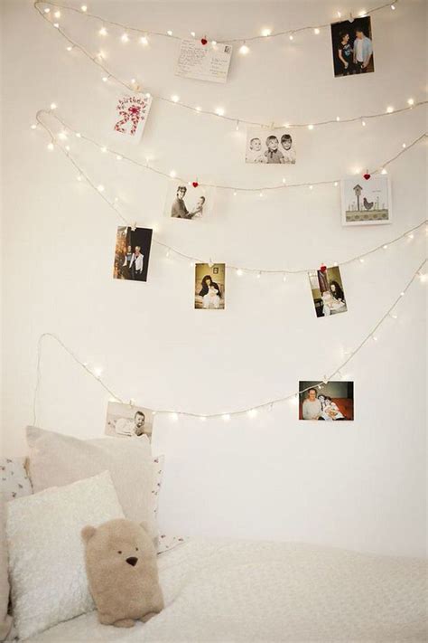 diy-photo-wall-string-lights