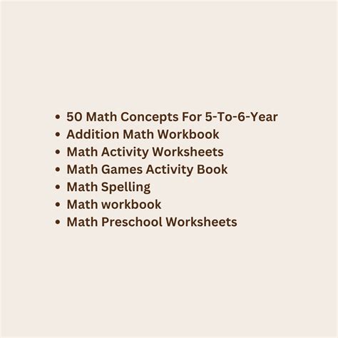 Comprehensive Math Worksheets for All Levels – Tizoree
