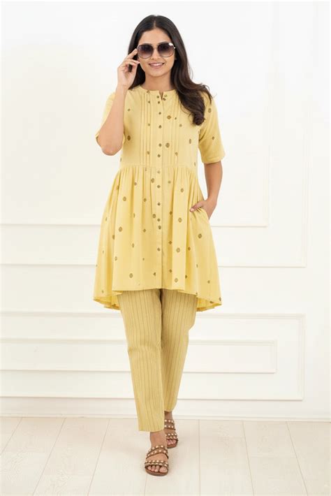 Lime Dot Feeding Co-Ord Set – Putchi