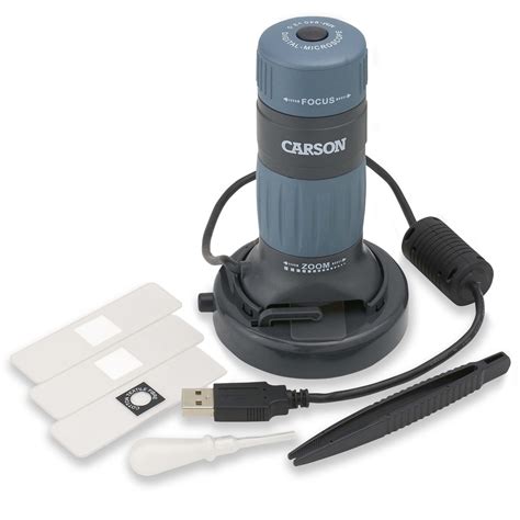 CARSON zPix™ 300 86x-457x USB Digital Microscope with Video Capturing ...