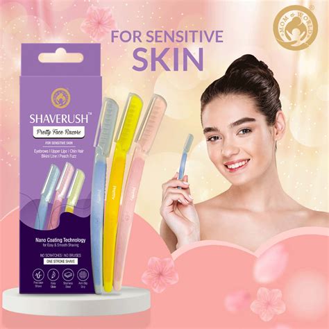 Buy MOM & WORLD SHAVERUSH WOMEN PRETTY FACE RAZORS -5 IN 1 Online & Get ...