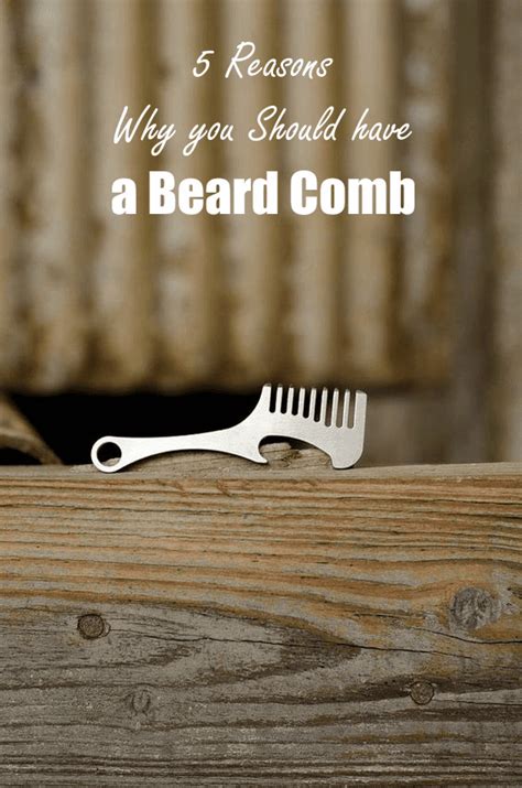 Beard Comb-5 Reasons Why every beard deserves a beard comb