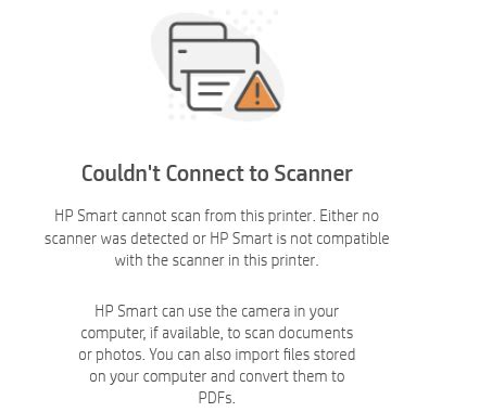 Image result for HP Scanner Error