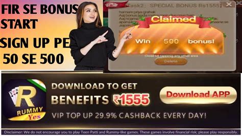 rummy yes 500 bonus code apk v2.8.7