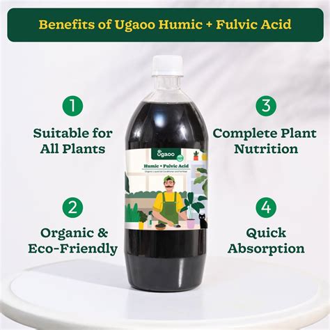 Buy Humic & Fulvic Acid Fertilizer | Plant Growth Booster – Ugaoo