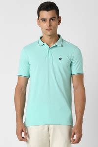 VAN HEUSEN SPORT Solid Men Polo Neck Light Green T-Shirt - Buy VAN ...