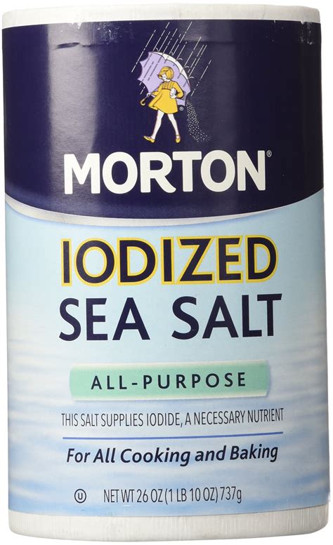 Natural Sea Salt Vs Iodized Salt at Layla Nankervis blog