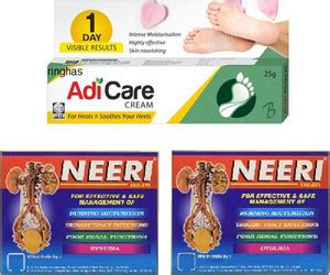 RINGHAS PCI Adi Care Cream 25g + NEERI Tablet for Kidney Stones and ...