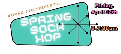 Novak PTO Presents: Spring Sock Hop, 401 29th Ave, Marion, IA, United ...