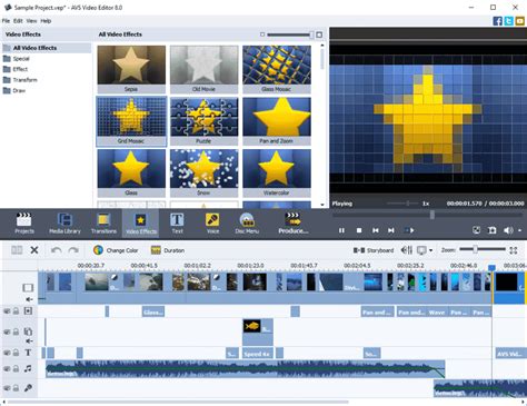 Visual Effect Video Editor 的图像结果