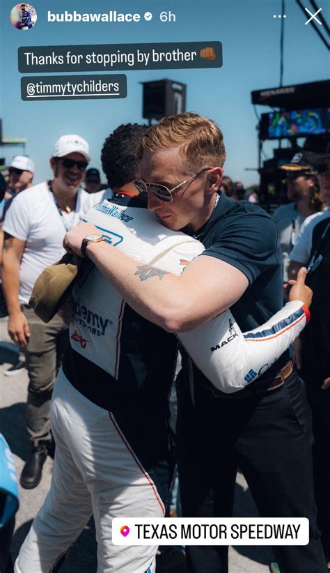 Tyler and the Food Stamps hanging with Bubba Wallace at Texas Motor ...