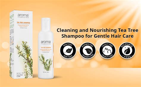 Buy Aroma Treasures Tea Tree Shampoo, 100ml Online at Low Prices in ...