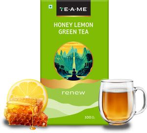 TE-A-ME Flavoured Honey, Lemon Green Tea Bags Box Price in India - Buy ...