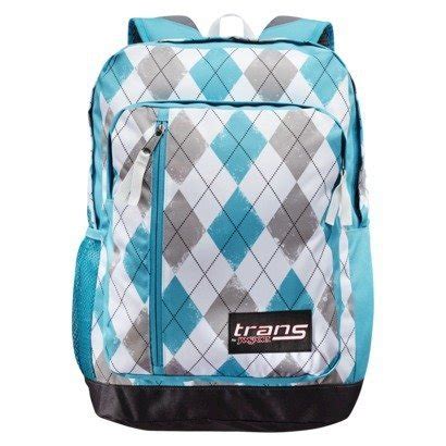 Trans By JanSport MegaHertz - Teal/Grey/White Argyle : Amazon.in: Fashion