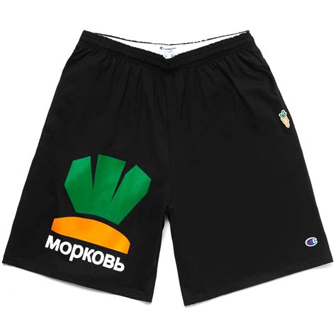 Morkov Champion Sweatshorts (Black) – Capsul