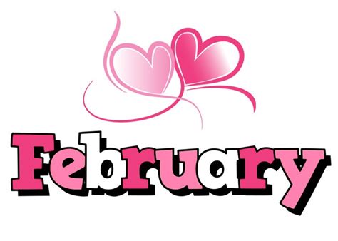 February Calendar Clip Art