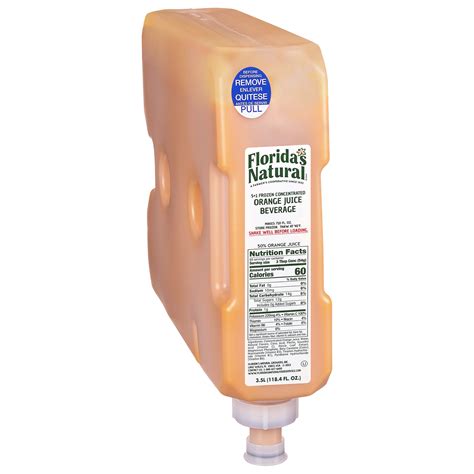Florida's Natural 4+1 Frozen Orange Juice 3.5L Cartridge (Frozen ...