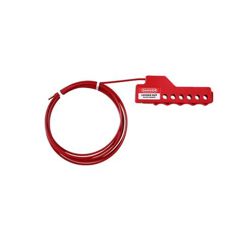 Buy 4 Pcs Lockout Tag Out Kit Firm Cable Lock Convenient Adjustable ...