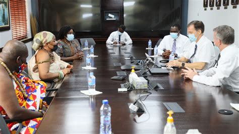 Ga Traditional Authority visits the Africa West Area Presidency