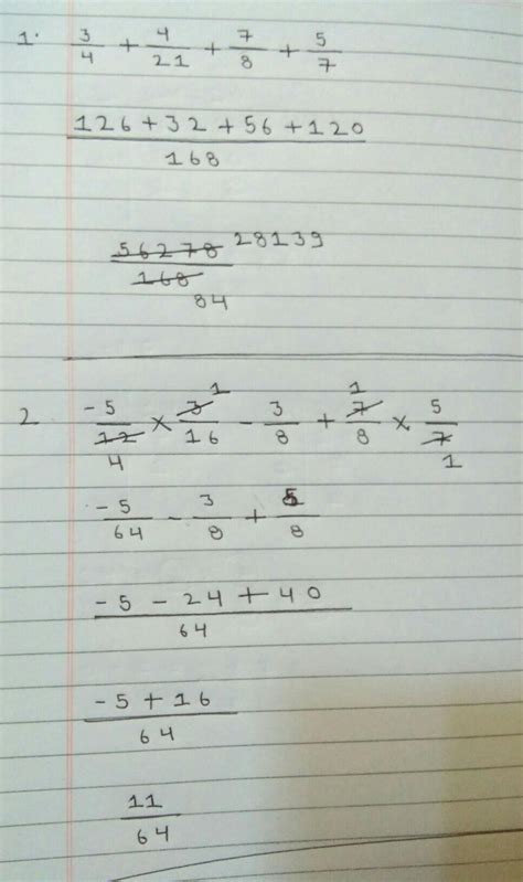 Class VIII Matematics - Chapter 1 - Rational NumbersQ1 Using ...