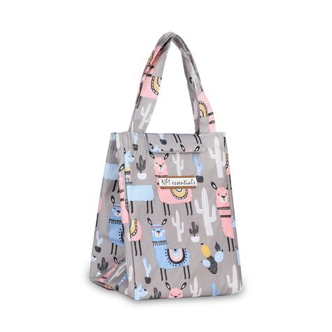 NFI essentials Printed Lunch Bag Thermal Portable Tiffin Bag for Food ...