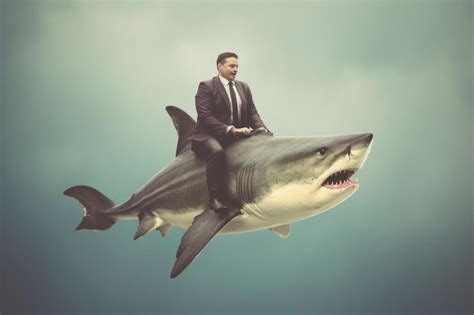 Image result for Alien Riding a Shark