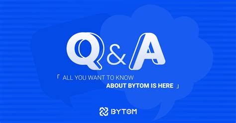 Итог AMA включает в себя две части: одна-о MOV, а другая-о Bytom и BTM ...
