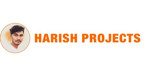 Home page – Harish Projects