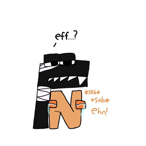 (Alphabet Lore SM AU) N crying while hugging F by SparkyAnimate1205 on ...