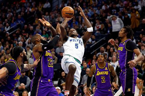 Minnesota Timberwolves vs LA Lakers Game Player Stats and Box Scores ...